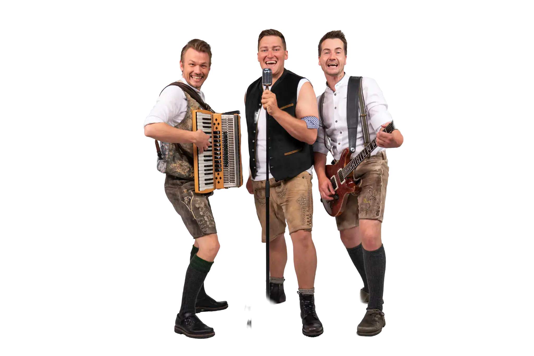 Wirtshaushelden – Partyband aus Bayern mit Akkordeon, Gesang und Gitarre